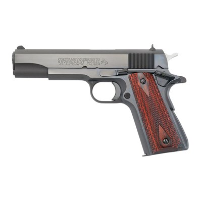 Pistol Colt Government Model series 70, .45 ACP, blånerad